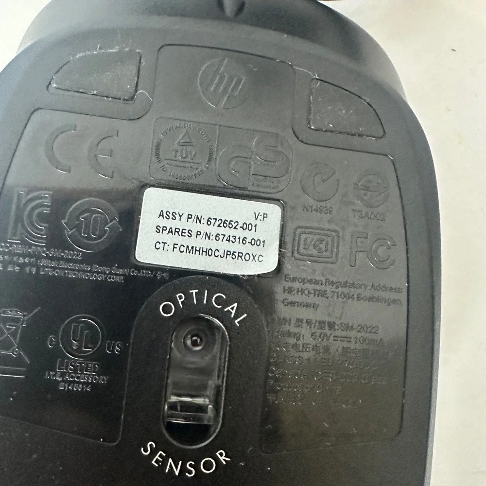HP usb optical